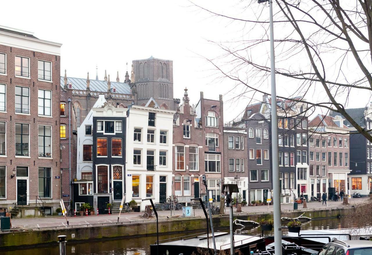 Classy Room 17Th C Canalhouse Ámsterdam Exterior foto